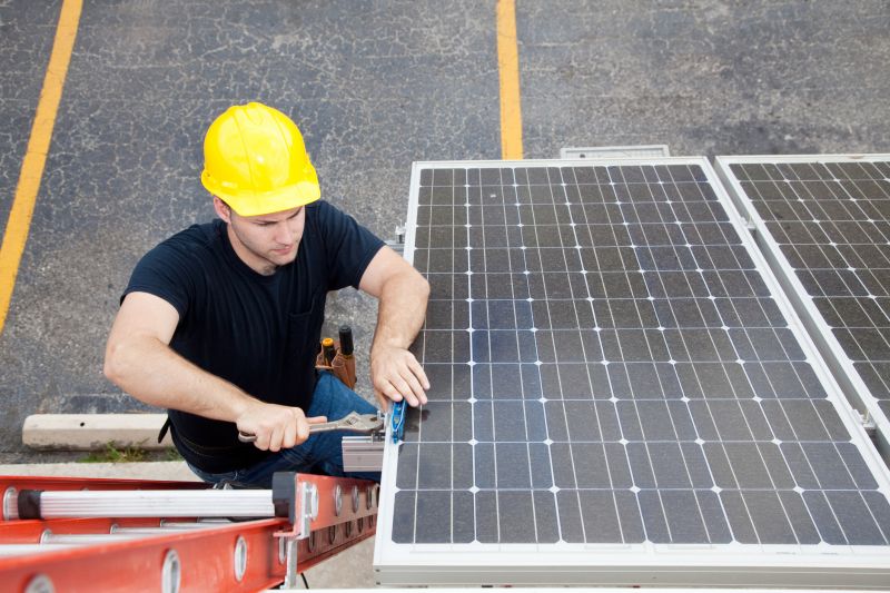 Local Solar Panel Repair pros at work